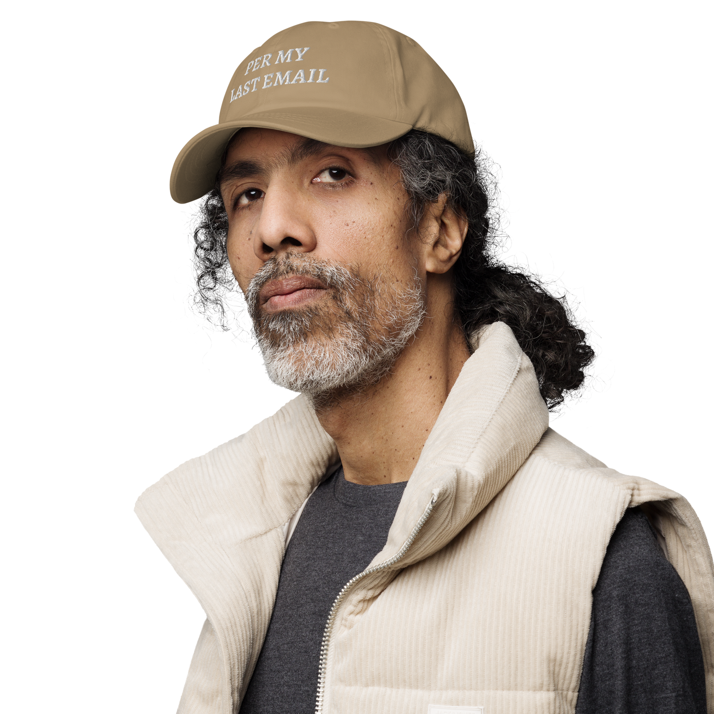 The Check in Cap (Large Font)