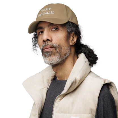 The Check in Cap (Large Font)